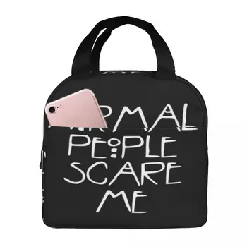 Сумка для ланча Normal People Scare Me, сумка для ланча аниме, сумка для ланча Каваи, сумка для ланча