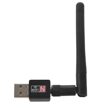 Мини-Usb Wifi Адаптер 150 Мбит/с 2 дб Wifi Ключ Mt7601 Wi-Fi Приемник Беспроводная Сетевая карта 802.11b/ N/ G Высокоскоростной Wifi Ethernet