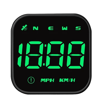 Автомобильный Головной Дисплей GPS Спидометр Со Скоростью миль В час, Автосигнализация О Превышении Скорости Напоминание Об Усталости При Вождении Для Всех Автомобилей Мотоциклов
