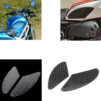 Тяговая Накладка для захвата бака мотоцикла Для Kawasaki Z1000 ZX6R Боковая Газовая Защита Колена Для Yamaha R1 R6 Для Honda CBR600RR CBR1000RR