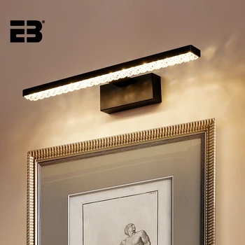 Примените Настенный Светильник 40 СМ 55 СМ Водонепроницаемый Светильник AC90-260V LED Wall Light Indoor Diamond Surface Wall Lamp Inside Black