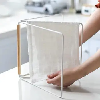 Вешалка для сушки полотенец Универсальная вертикальная вешалка для полотенец Компактное решение для организации ванной кухни Полотенца для рук тряпки Долговечные