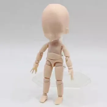 Q-версия подвижной совместной куклы, детская обнаженная модель тела ручной работы