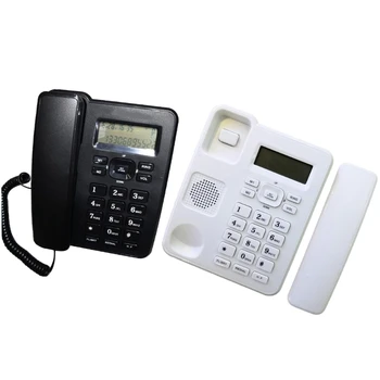 Стационарный телефон KX-6001CID дисплей вызывающего абонента Проводной телефон для дома/отеля/Офиса
